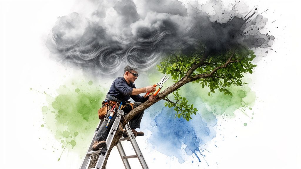 What Tree Maintenance Helps Prevent Storm Damage to My Property