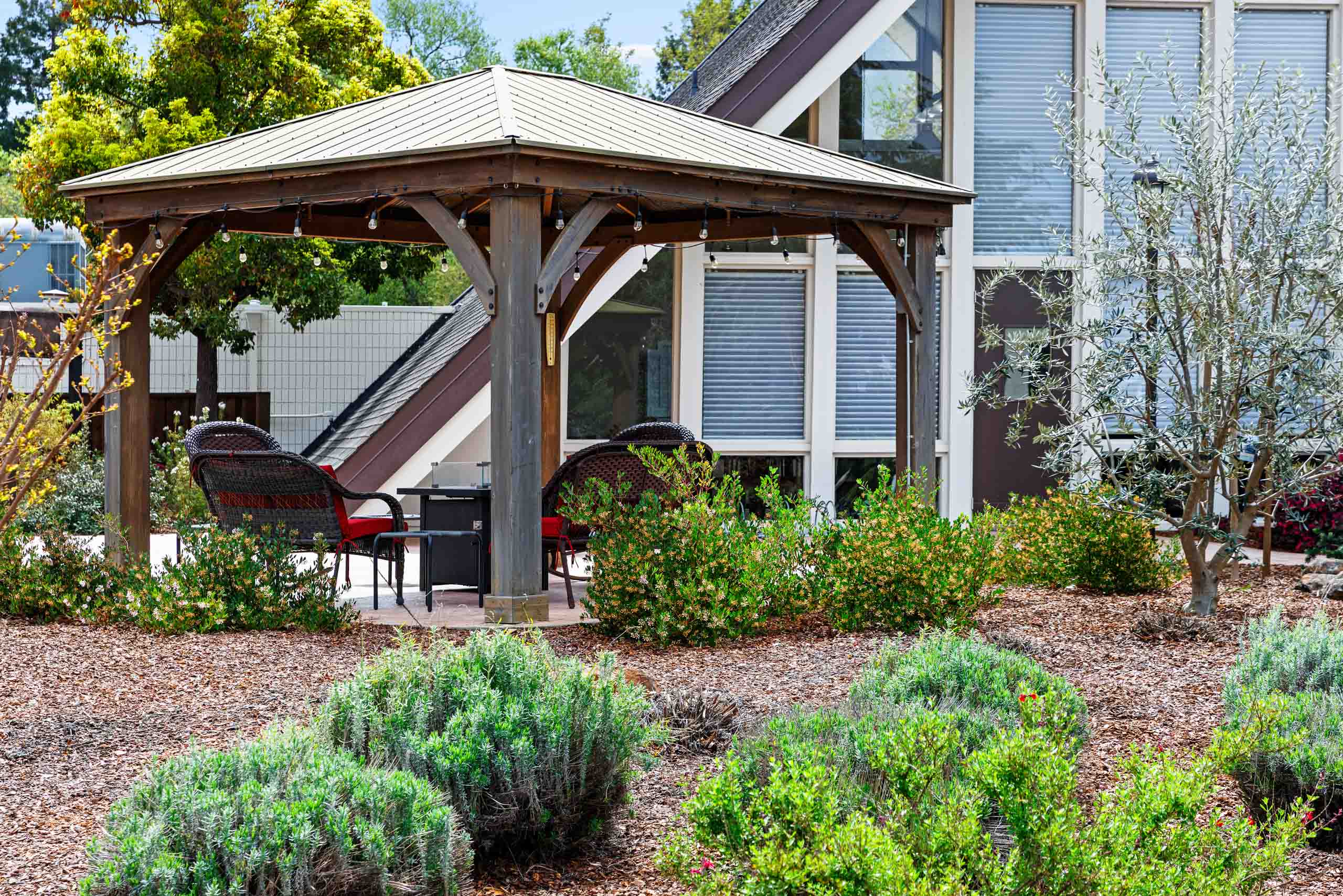 Morgan Hill community landscape renovation project photo