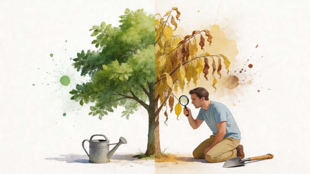 Tree Yellow Leaves? Diagnose & Save Your San Jose Tree