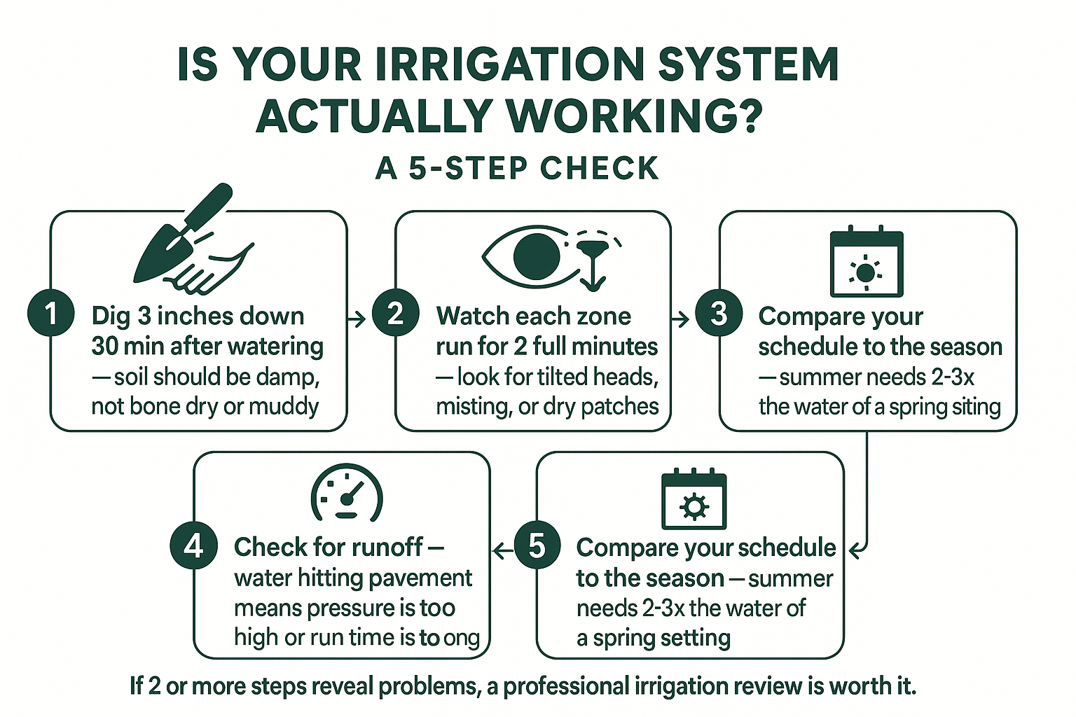 Your Irrigation System Is Running — But Is It Actually Working?