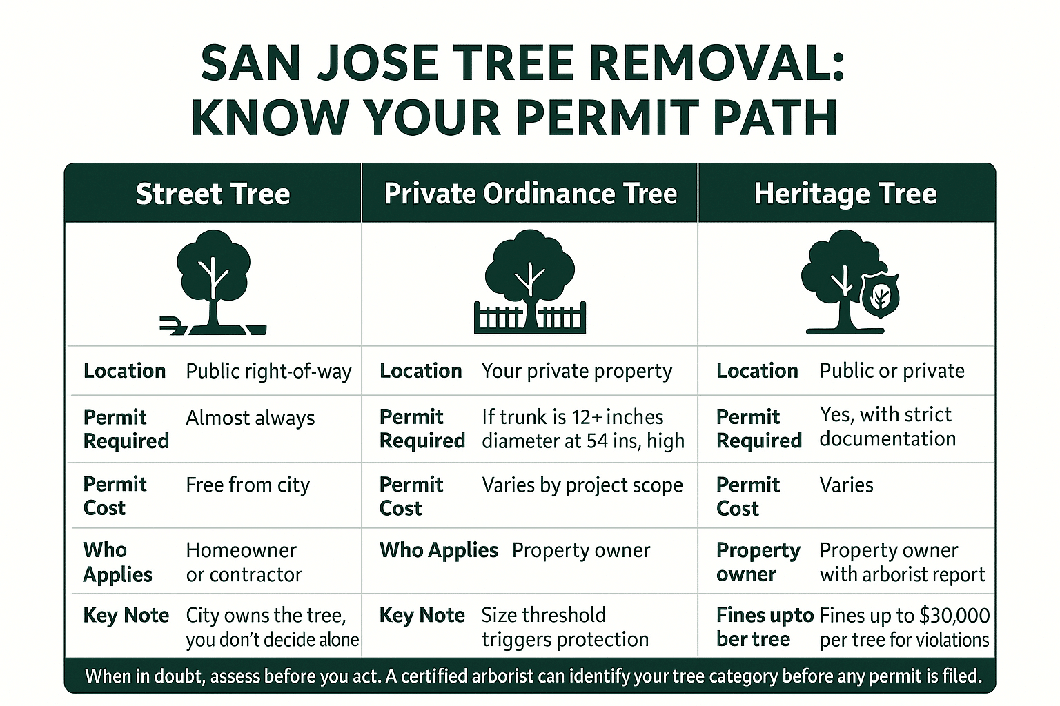 Before You Remove a Tree in San Jose, Read This First