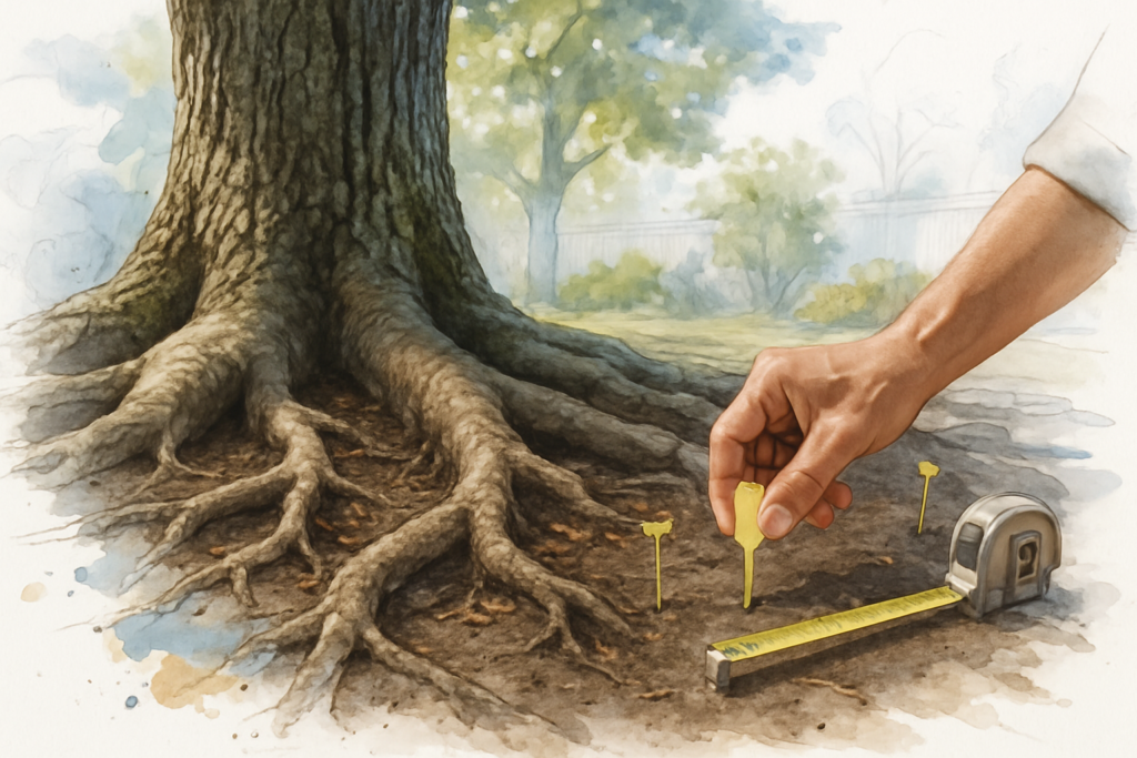 How Landscape Design Works When You Have Mature Trees to Protect