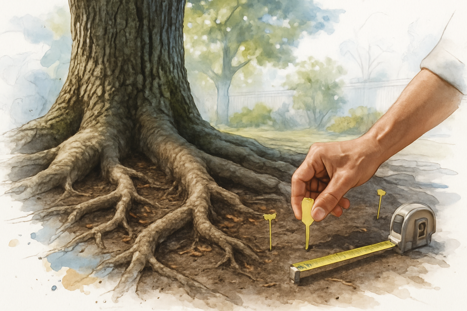How Landscape Design Works When You Have Mature Trees to Protect